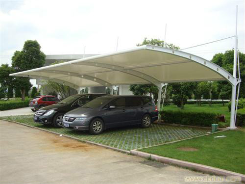公共汽車停靠站膜結(jié)構(gòu)
